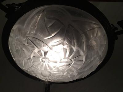 David Gueron Degue Degue French Deco Chandelier