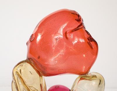 David Haskell 4 pc Glass Assemblage Sculpture 1 by David Haskell