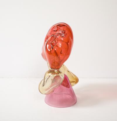 David Haskell 4 pc Glass Assemblage Sculpture 1 by David Haskell