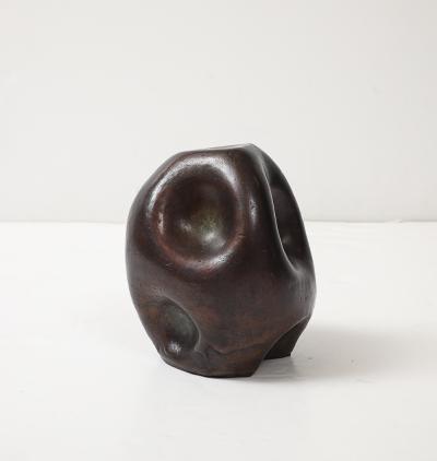 David Haskell Pierced Amorphic Sculpture in Bronze by David Haskell