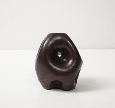 David Haskell Pierced Amorphic Sculpture in Bronze by David Haskell