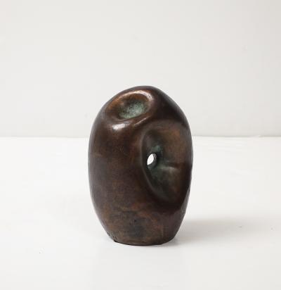 David Haskell Pierced Sculpture Bronze 1 by David Haskell