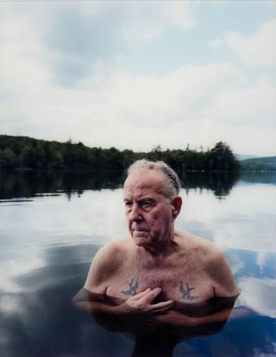 David Hilliard Triptych Photographs Rock Bottom by David Hilliard