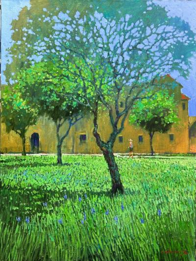 David Hinchliffe Vincents Backyard The Abbey at St Remy en Provence