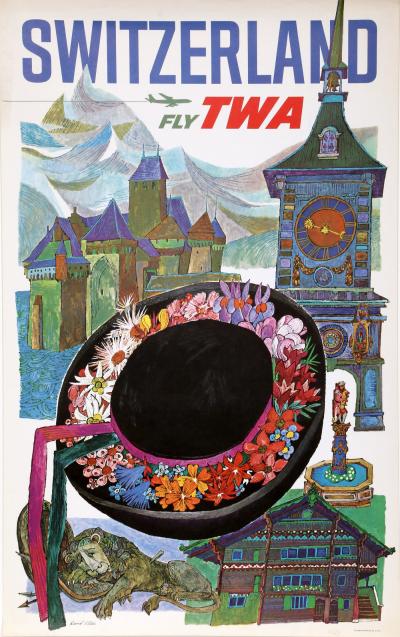 David Klein Switzerland Fly TWA