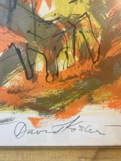 David Kosler POP ART BUSH BABIES ARTIST PROOF LITHOGRAPH BY DAVID KOSLER