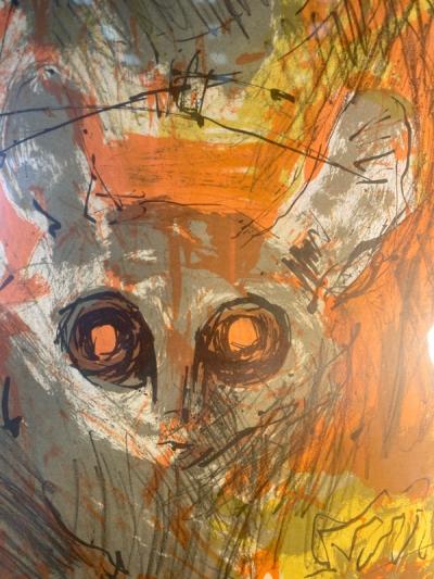 David Kosler POP ART BUSH BABIES ARTIST PROOF LITHOGRAPH BY DAVID KOSLER