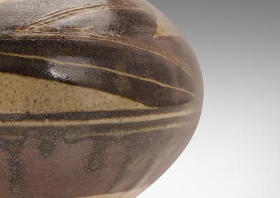 David Leach Vase with Geometric Ornaments by David Leach