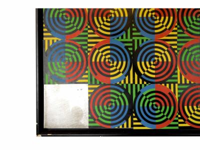 David Lipszyc Kinetic painting by David Lipszyc 1969