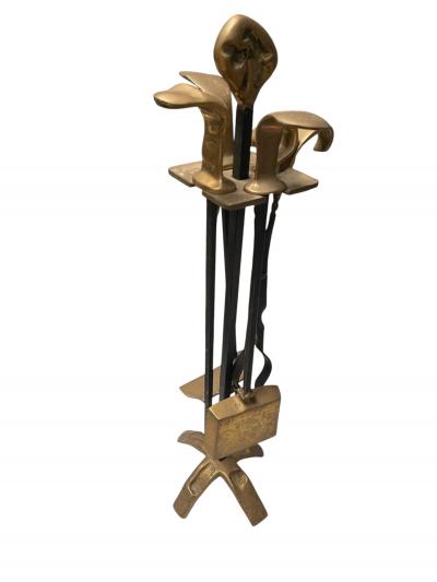 David Marshall 1970s Sculptural mantles by David Marshall