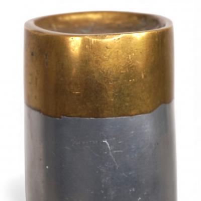 David Marshall Marshall Disenos sculpture Brutalist candlestick by David Marshall 1980