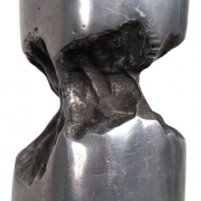 David Marshall Marshall Disenos sculpture Brutalist candlestick by David Marshall 1980