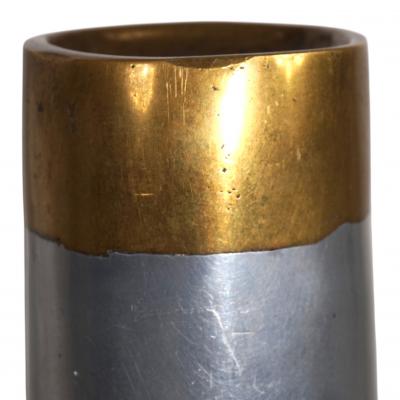 David Marshall Marshall Disenos sculpture Brutalist candlestick by David Marshall 1980