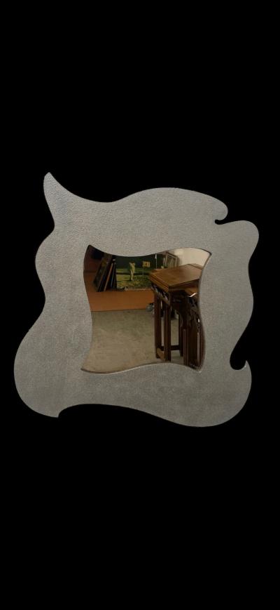 David Marshall POST MODERN ABSTRACT DESIGN SIGNED DAVID MARSHALL INFINITY MIRROR