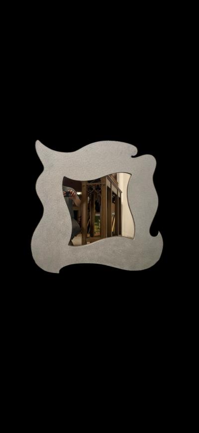 David Marshall POST MODERN ABSTRACT DESIGN SIGNED DAVID MARSHALL INFINITY MIRROR