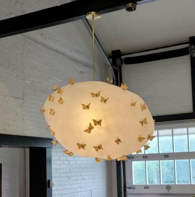 David Nosanchuk Butterfly Asteroid Illuminated Sculpture