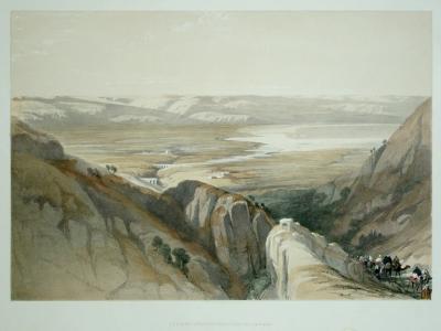 David Roberts DAVID ROBERTS 1796 1864 DESCENT UPON THE VALLEY OF THE JORDAN