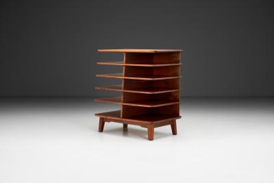 David Rosen David Ros n Model 4205881 Wood Shelf by Nordiska Kompaniet Sweden ca 1960s