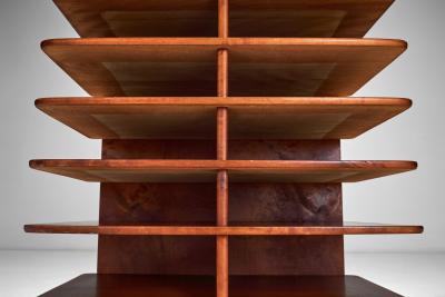 David Rosen David Ros n Model 4205881 Wood Shelf by Nordiska Kompaniet Sweden ca 1960s