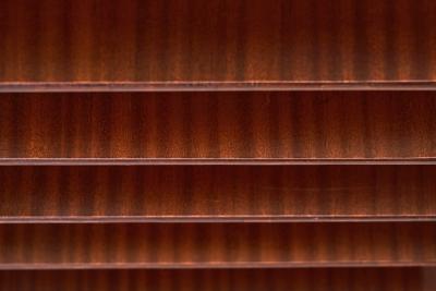 David Rosen David Ros n Model 4205881 Wood Shelf by Nordiska Kompaniet Sweden ca 1960s