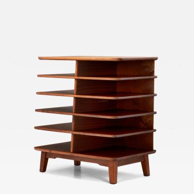 David Rosen David Ros n Model 4205881 Wood Shelf by Nordiska Kompaniet Sweden ca 1960s