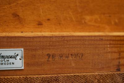 David Rosen David Ros n Pair of Nordiska Kompaniet Nightstands in Teak Sweden 1952