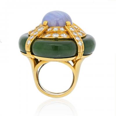 David Webb DAVID WEBB 18K YELLOW GOLD RING
