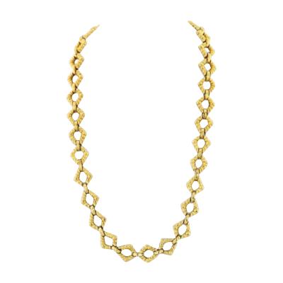 David Webb David Webb 18K Yellow Gold 1970s Link Necklace