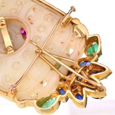 David Webb David Webb 18K Yellow Gold Convertable Chain Necklace