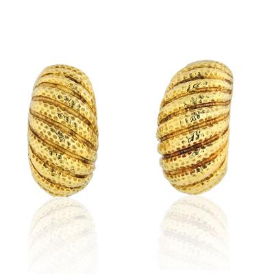 David Webb David Webb Bombe Shrimp Earrings