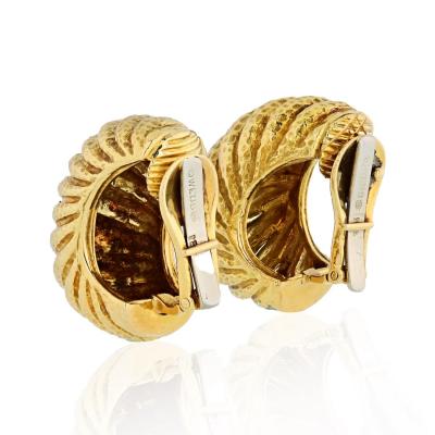 David Webb David Webb Bombe Shrimp Earrings