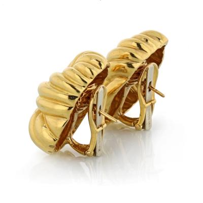 David Webb David Webb Classic High Polished Earrings