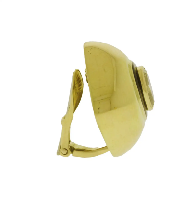 David Webb David Webb Fancy Colored Diamond Earrings