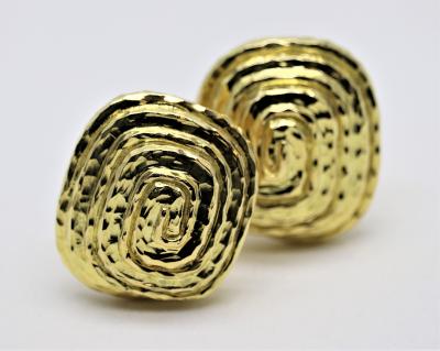 David Webb David Webb Gold Earrings