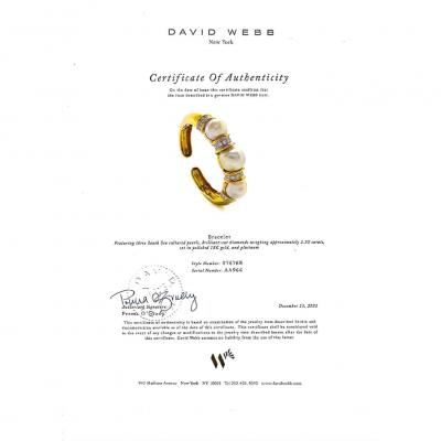 David Webb David Webb South Sea Pearl Bracelet
