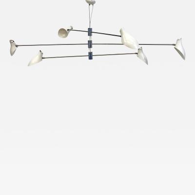 David Weeks David Weeks Studio Bottle Tiered Pendant Chandelier No 407 Three Stations
