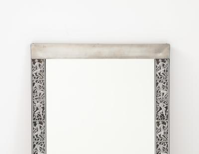 David Wretling A Swedish Pewter Mirror by David Wretling Circa 1920s