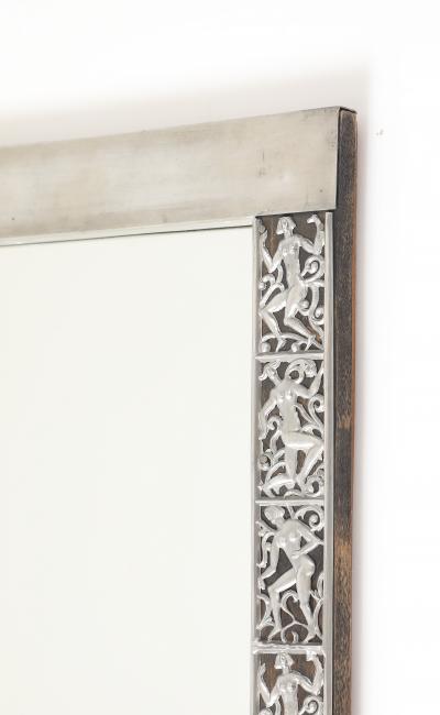 David Wretling A Swedish Pewter Mirror by David Wretling Circa 1920s