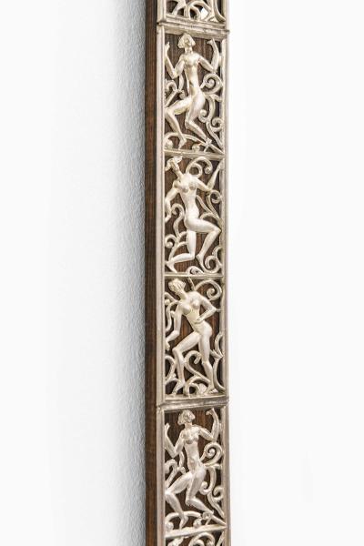 David Wretling David Wretling Mirror in Pewter 1920s