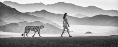 David Yarrow Eternity Kenaan Desert Nambia Featuring Shanina Shaik 2024