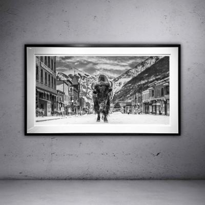 David Yarrow The Bison on Main 