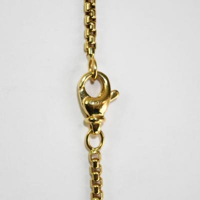 David Yurman 18K Yellow Gold David Yurman Streamline Diamond Pendant 24 3g