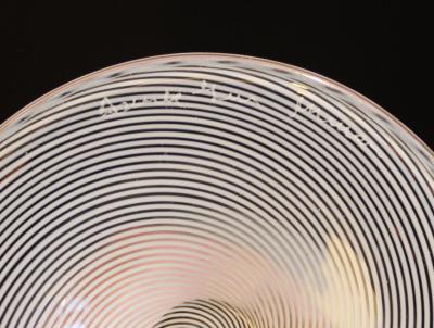 Davide Fuin Latticino Stemware by Fuin