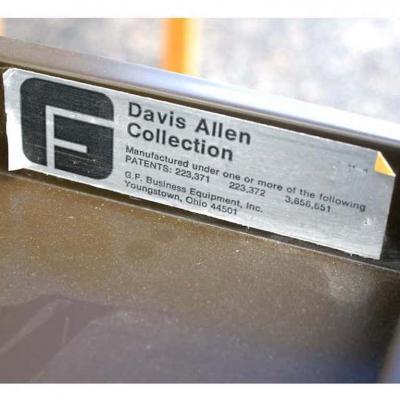 Davis Allen 5ft Davis Allen Oak Stainless Credenza