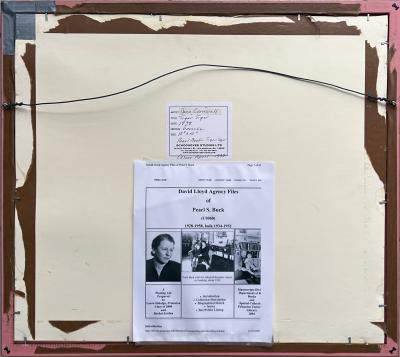 Dean Cornwell Love Story Chinese Couple Pearl S Buck Tiger Tiger Illustration