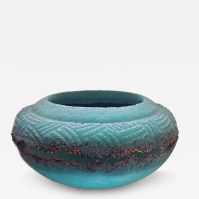 Deanna Clayton Turquoise Bowl ca 1980