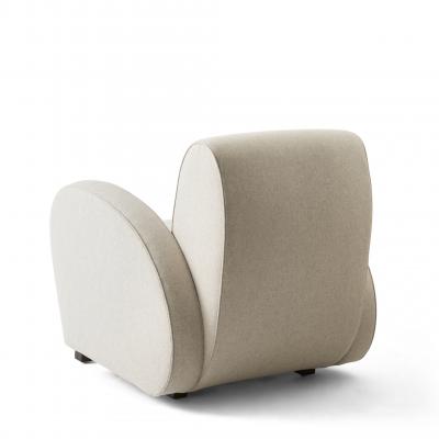 Deco Chair in Pale Gray Flannel