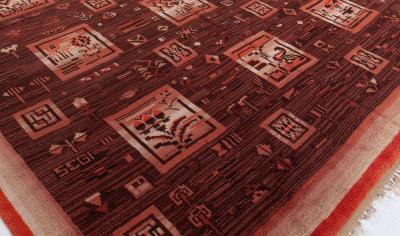 Deco Swedish Pile Rug by Emil Edvard Danielsson The Finsk 