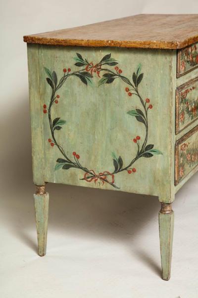 Decorated Venetian Neoclassical Commode