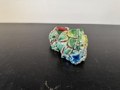 Decorative Ceramic Box Cover by Kodai Ujiie